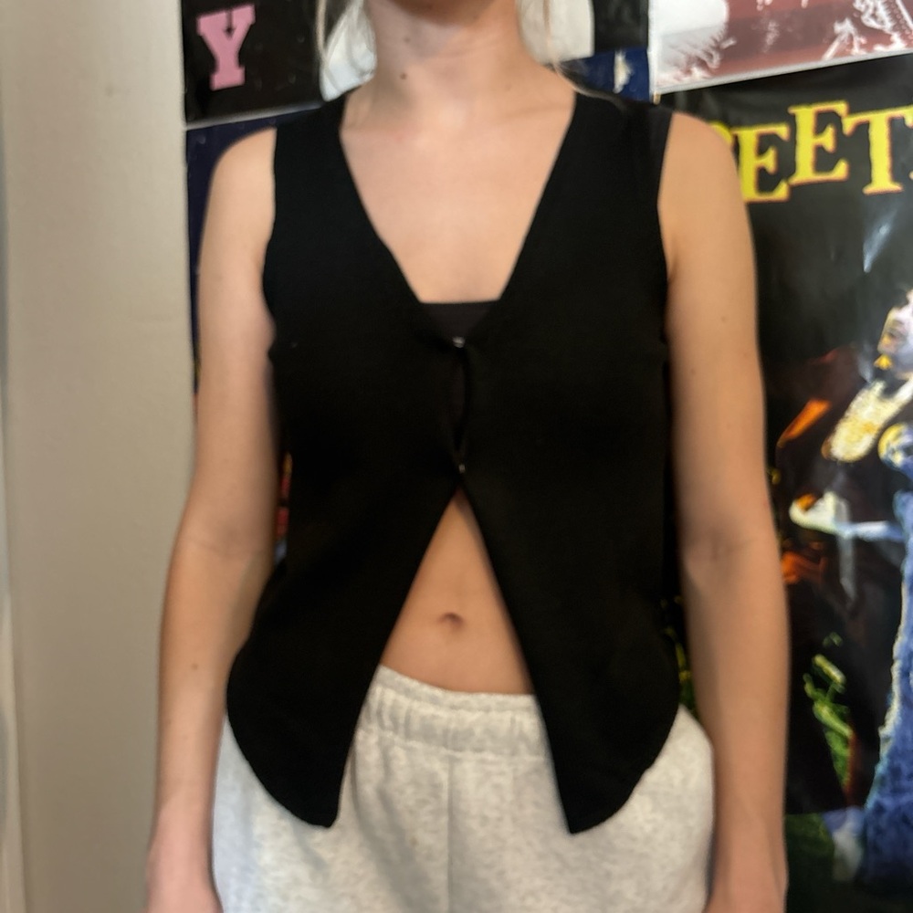 Black vest